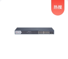 石家庄？低视安防监控16口POE交换机-DS-3E0518PF-E(国内标配)